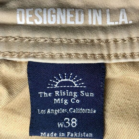 The Rising Sun Mfg Co Slim Fit Jeans in Cream Men’s 38 - Picture 10 of 12
